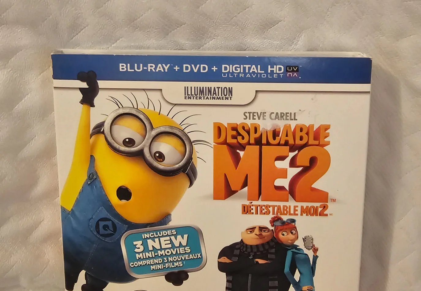 Despicable Me 2 (With Cardsleeve) Blu Ray/DVD image indicator(2)