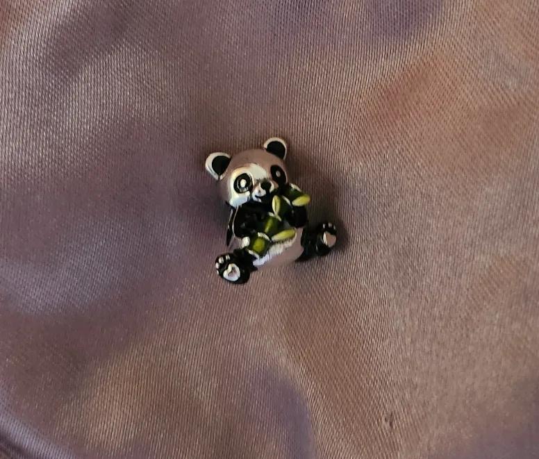Panda with Bamboo Charm thumbnail