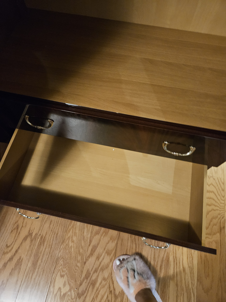 Wooden Armoire with Drawers