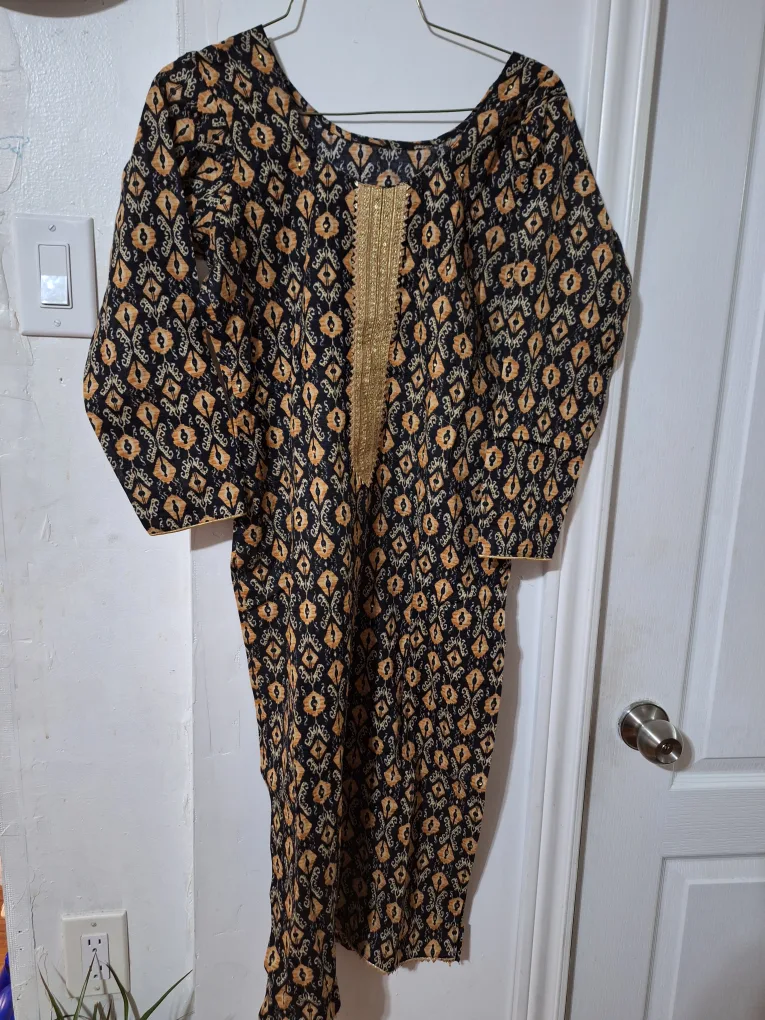 Printed Kurti Salwar Kameez Set thumbnail