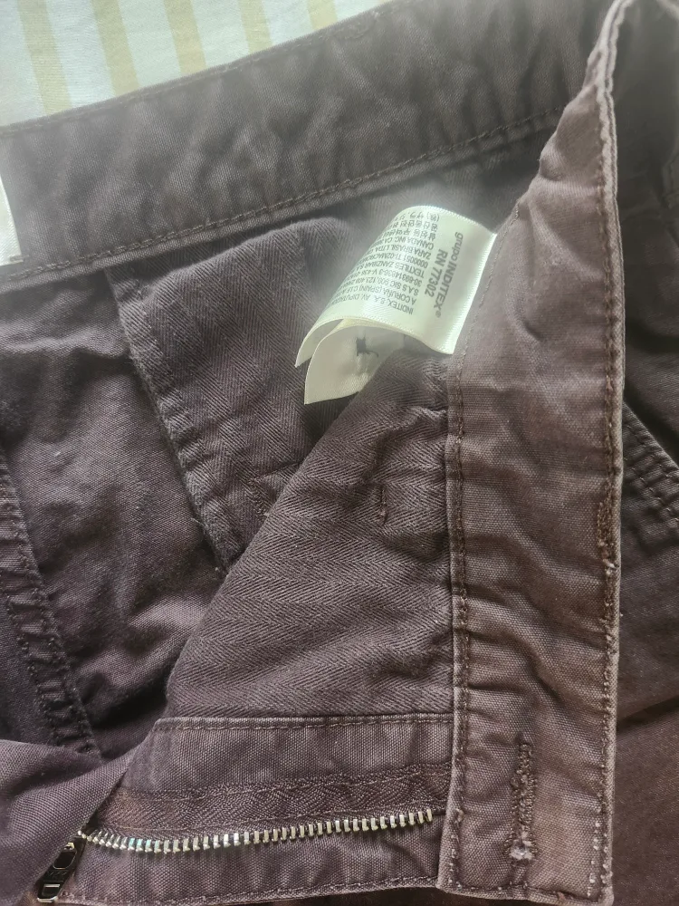 Zara Origins Brown Pants - Size 42 image indicator(4)