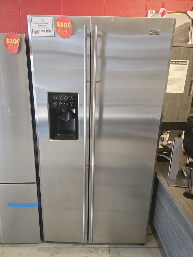 GE Monogram Side-by-Side Refrigerator