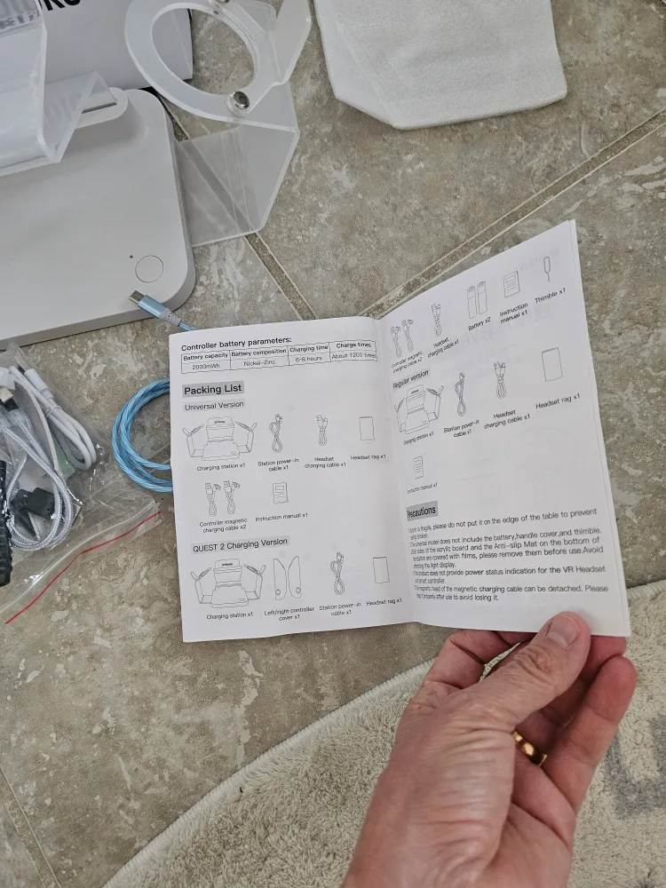 New HiBloks VR Stand LED Light Display Holder... image indicator(8)