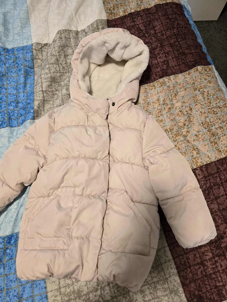Pink Puffer Jacket old navy thumbnail