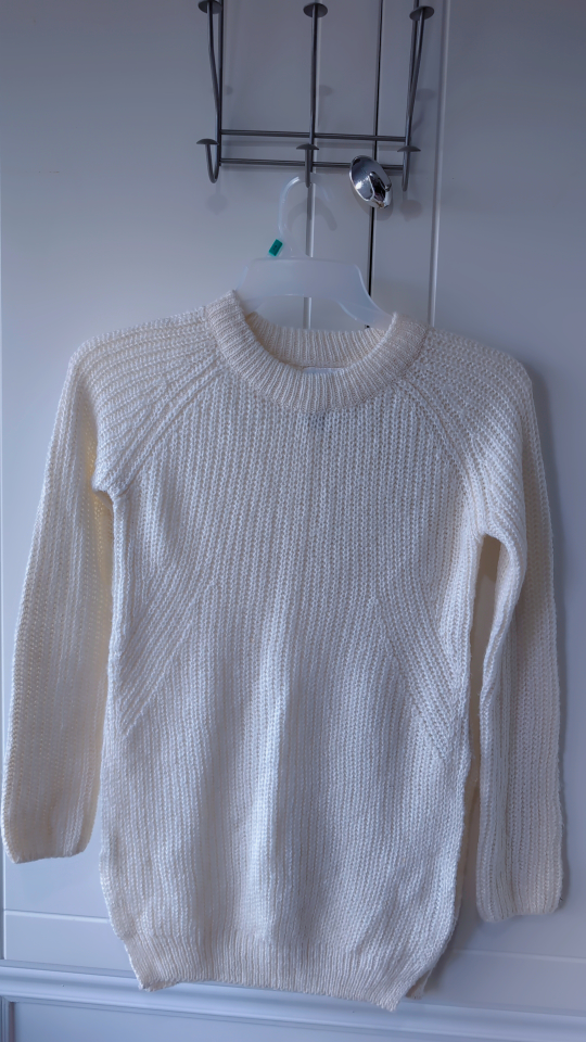 White Knit Sweater
