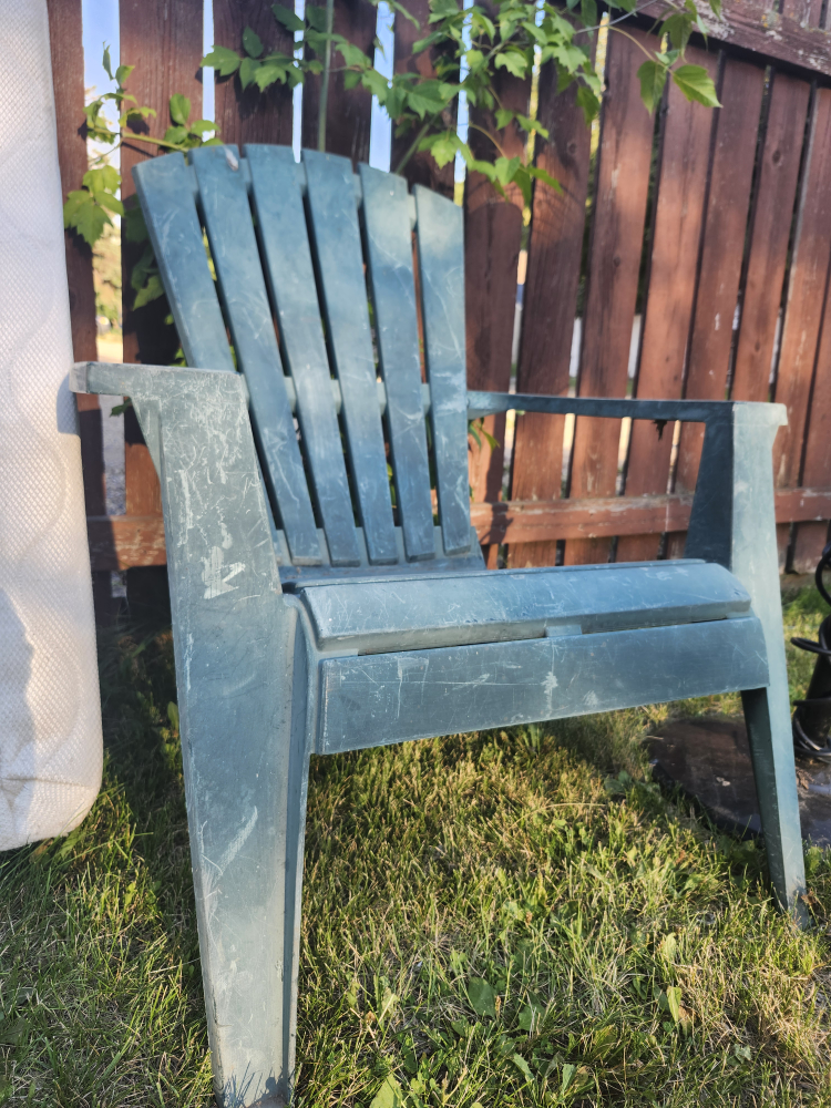 Outdoor Adirondack Chair - Green - photo 2