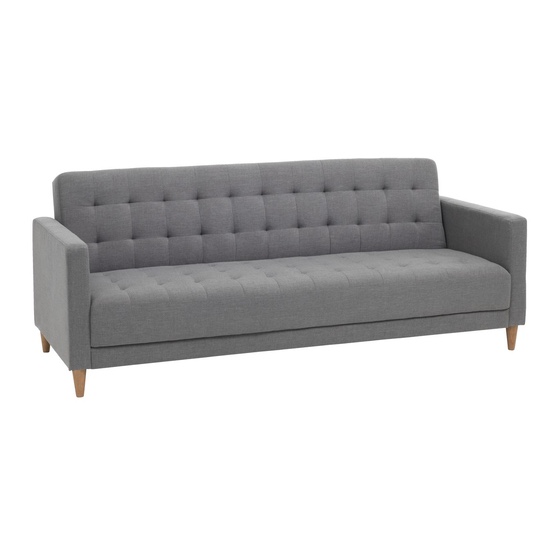 Grey Futon Sofa Bed