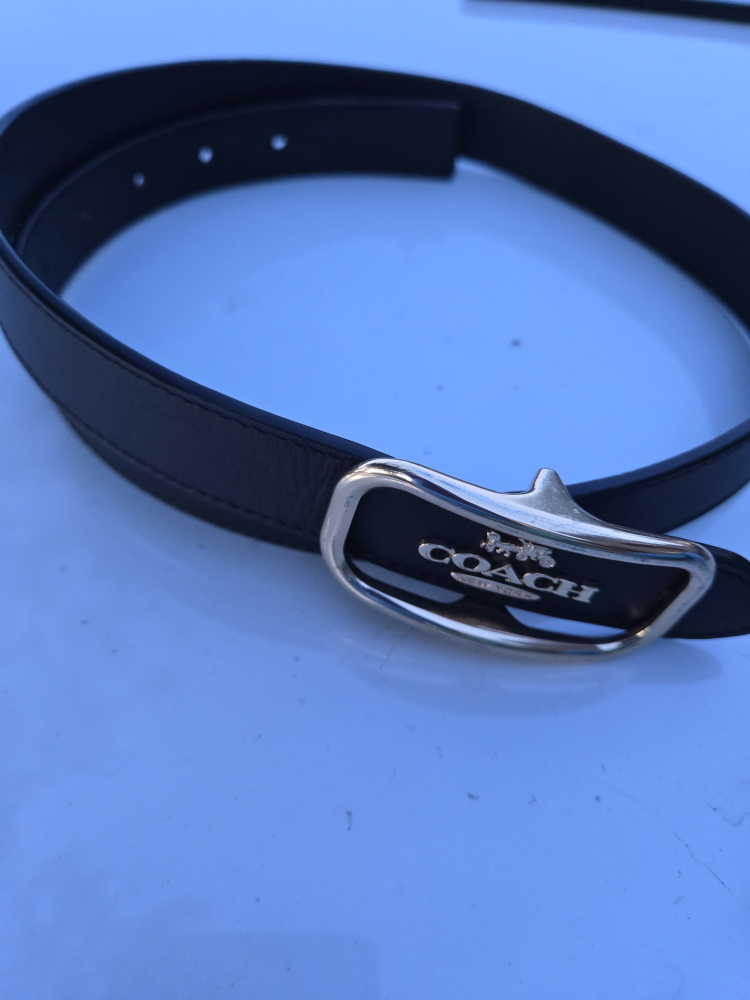 Black Leather Belt