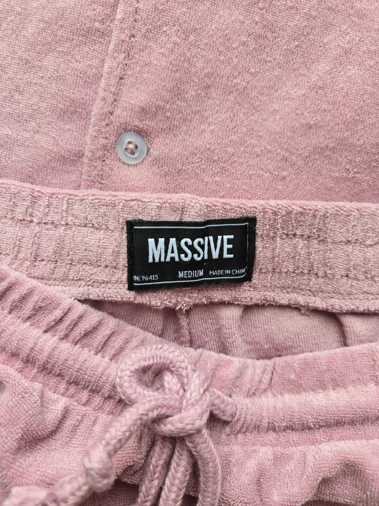 Men's Pink Terry Cloth Set (Small/Medium) image indicator(2)