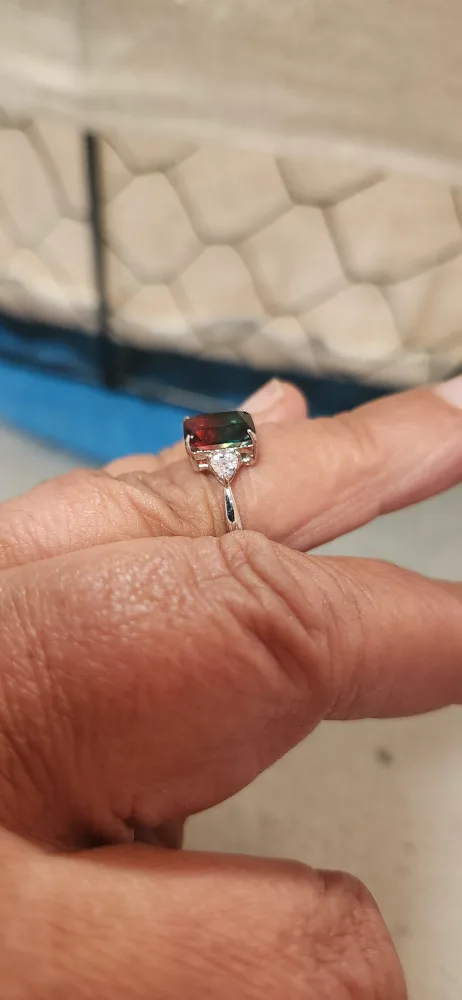 Charmed Aroma  Sterling Silver Colored gemstones ring image indicator(2)