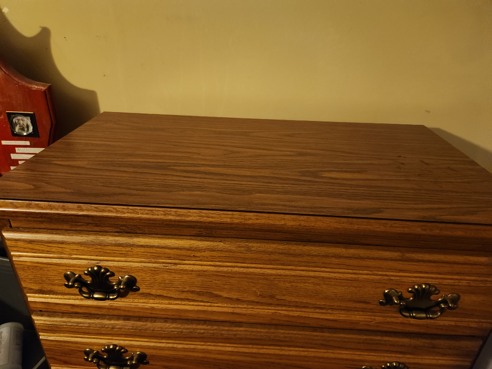 Tall Wooden Dresser - photo 4