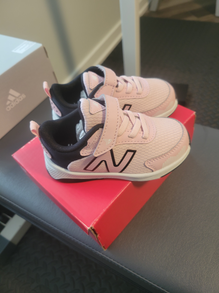 New Balance Toddler Girl's Pink Sneakers - Size 5