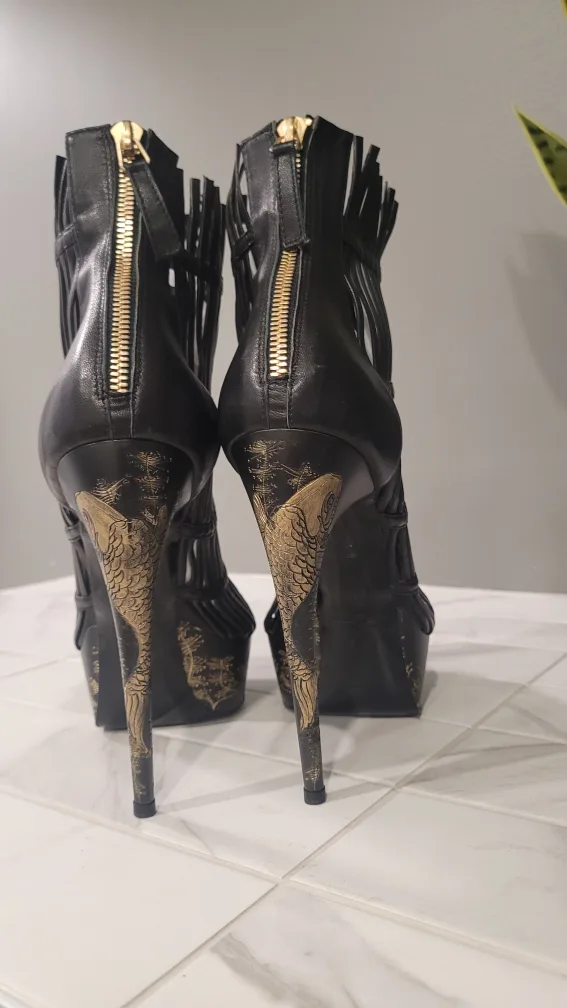 Authentic Alexander McQueen Platforms 9 image indicator(5)