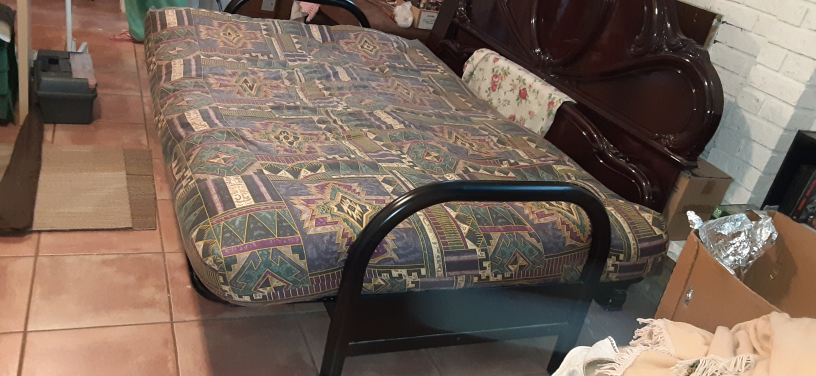 Futon Bed Frame with Mattress - photo 3