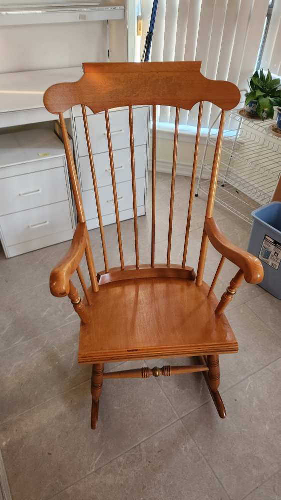 Wooden Rocking Chair