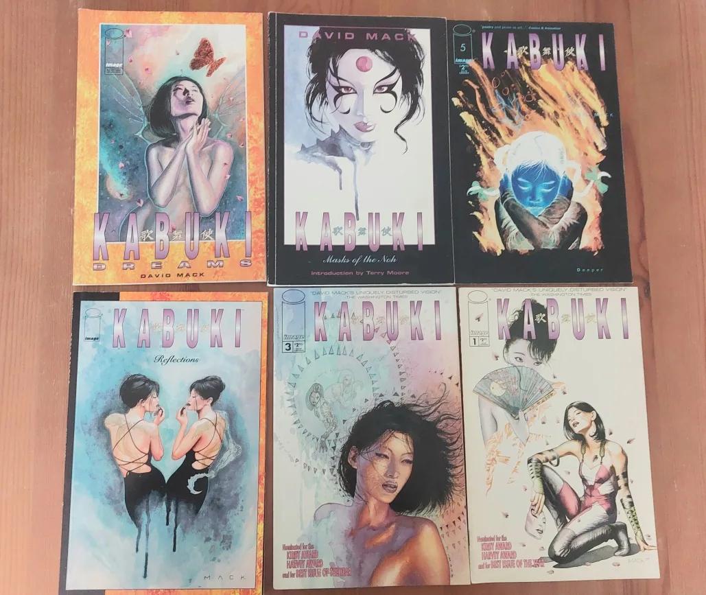 Kabuki Comic Book Collection by David Mack thumbnail