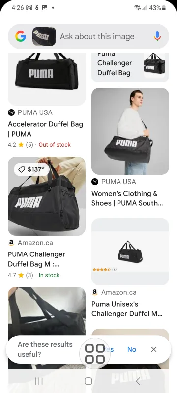 PUMA Challenger Duffel Bag - Black thumbnail