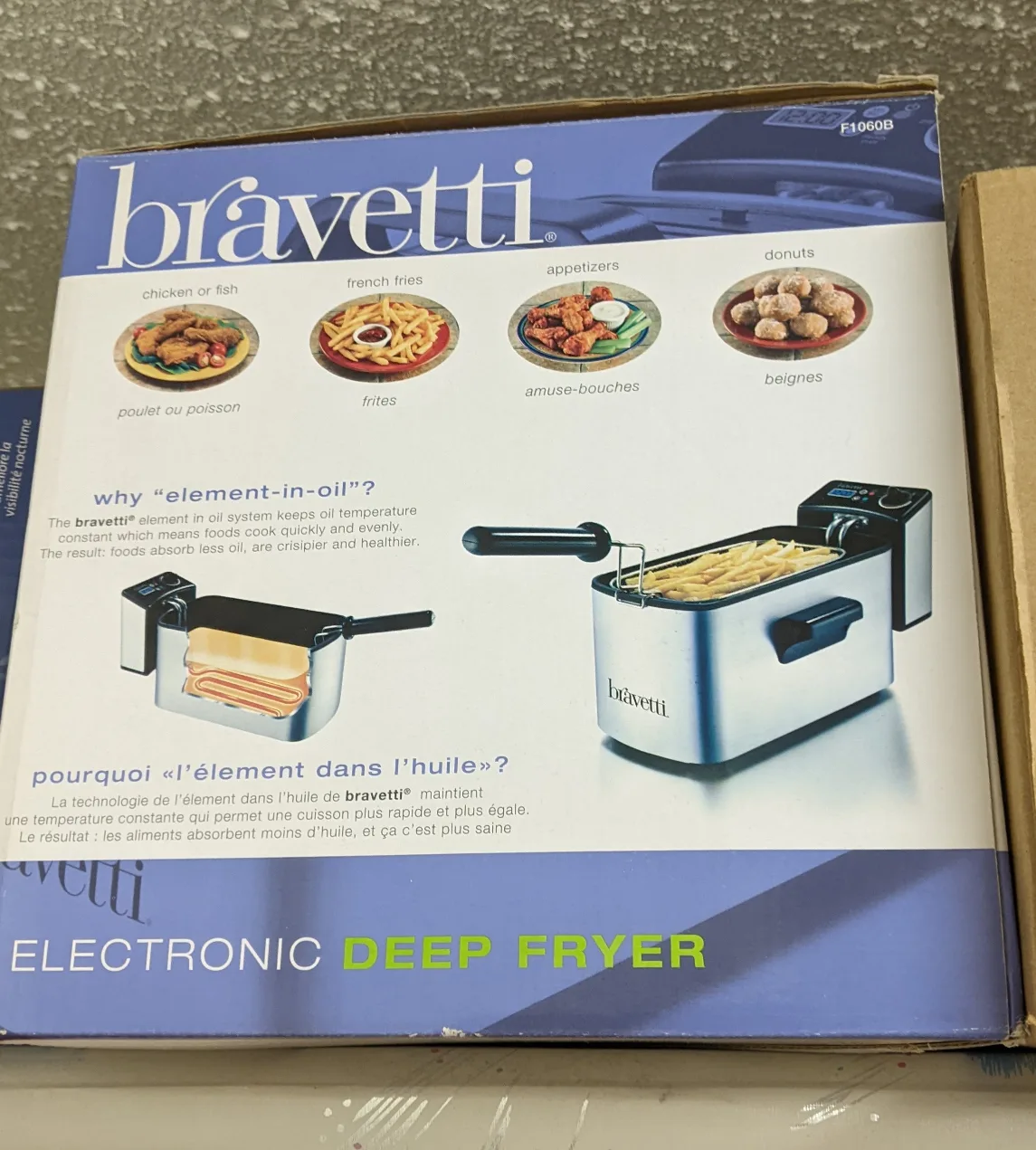 Bravetti Electronic Deep Fryer