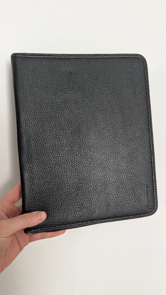 Pleather iPad Case Folder