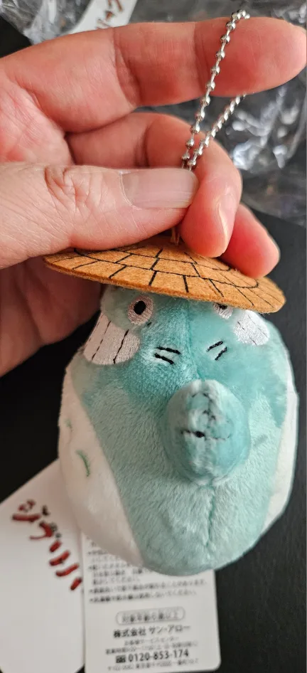 Brand New Studio Ghibli Totoro Double Sided Plush Keychain! image indicator(3)