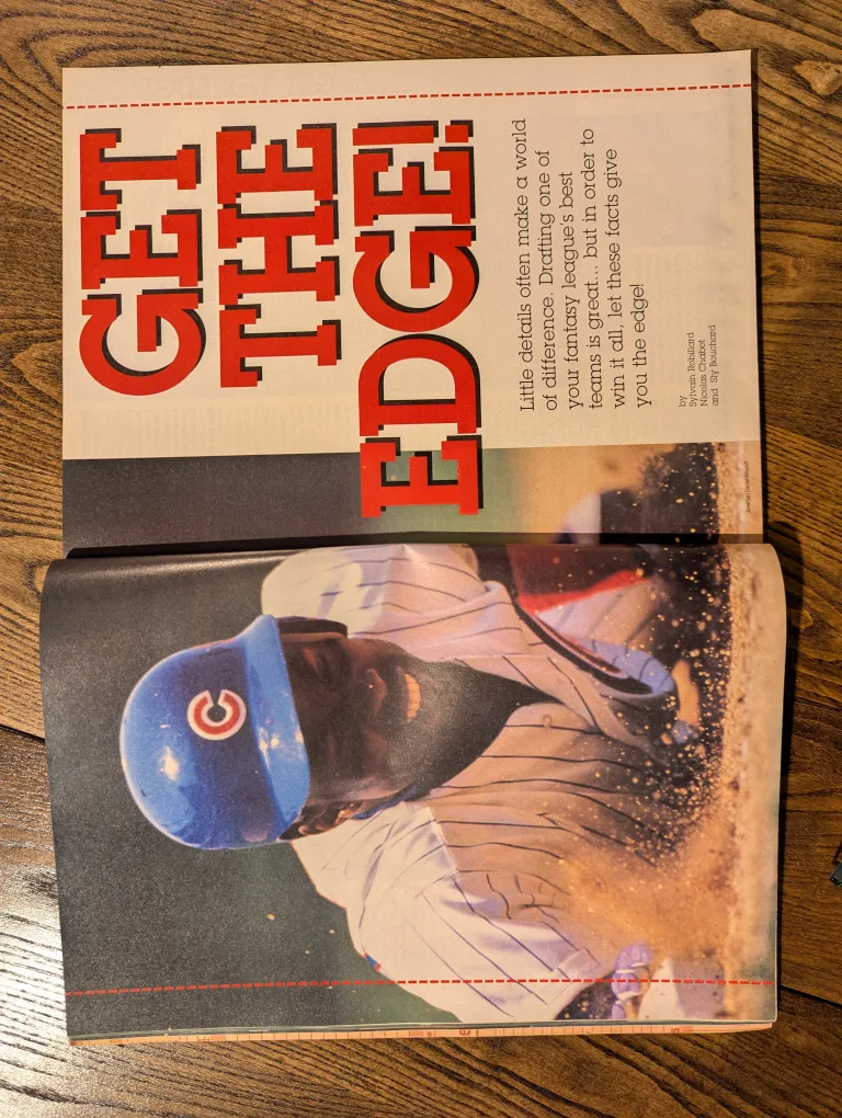 The Sports Baseball Forecaster '96 image indicator(3)