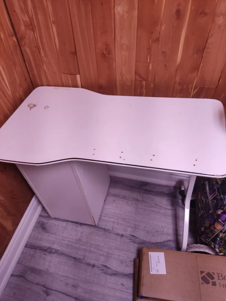 White Desk with Storage thumbnail