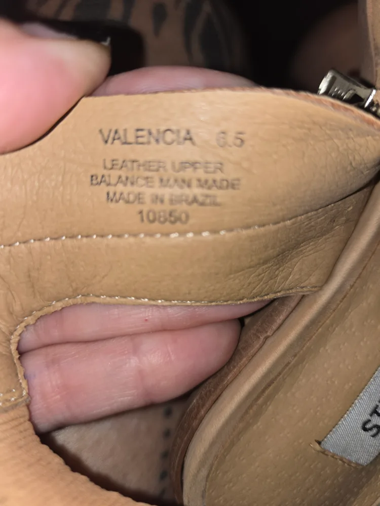 Steve Madden Tan Open Toe Booties image indicator(6)