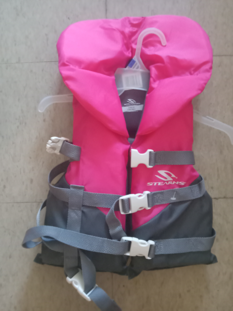 Stearns Child Life Jacket - Pink & Grey 30-60lb - photo 5