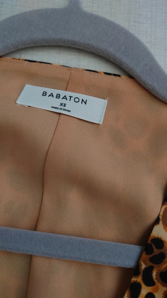 Babaton Leopard Print Dress - Size XS image indicator(2)