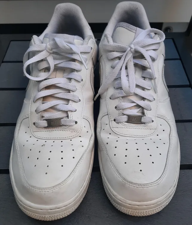 Nike Air Force 1 White US 12.5 image indicator(3)