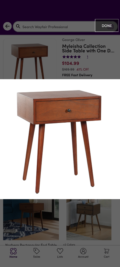 Myleisha Collection Side Table - George Oliver - photo 2