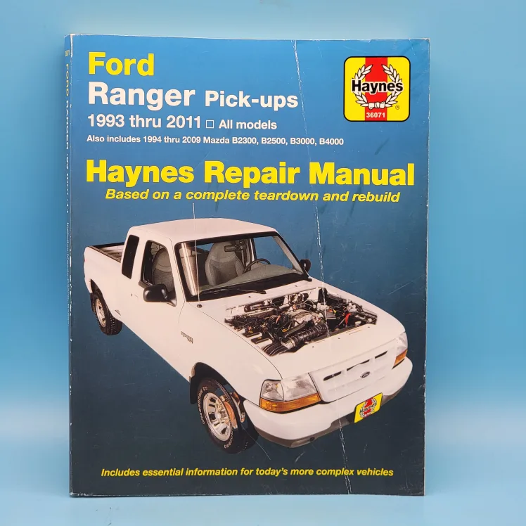 🥳VGC🤩 Ford Ranger Pick-ups Haynes Repair Manual 1993-2011 thumbnail