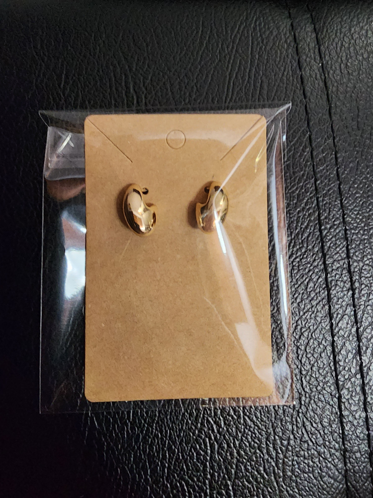 Gold Tone Water-drop Earrings - photo 3