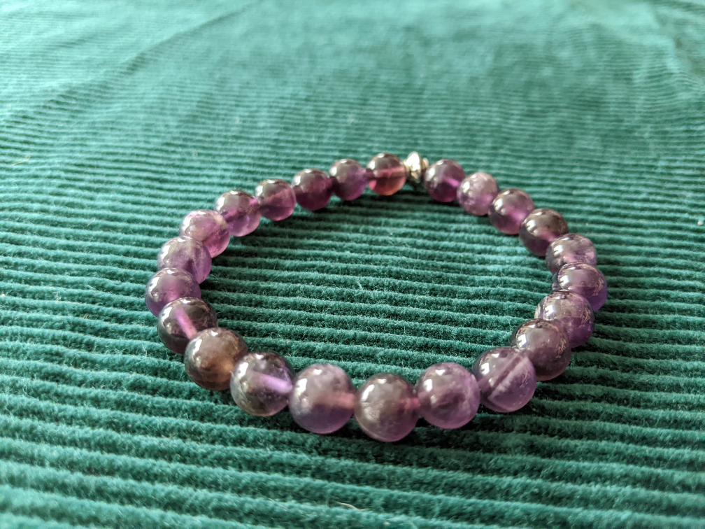 Amethyst Beaded Bracelet - photo 2