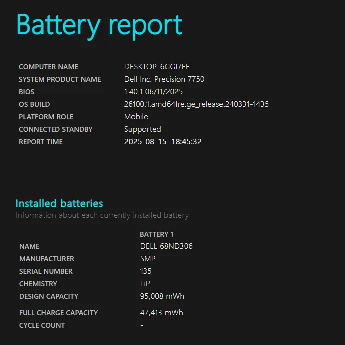 Dell Precision Laptop - i7, 32GB RAM, 1TB, Win11Pro, RTX 3000 image indicator(10)