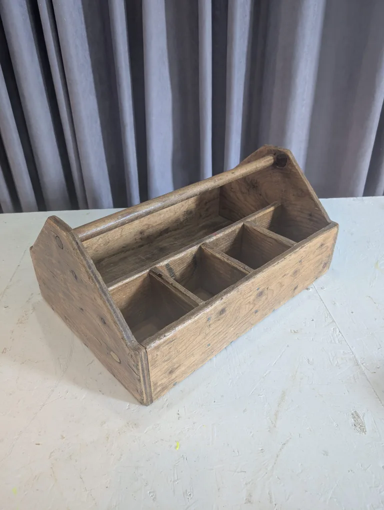 Rustic Wooden Tool Box thumbnail