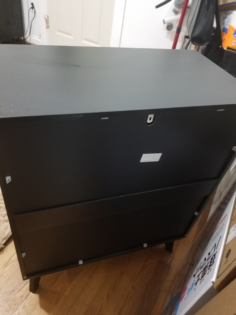 Rattan Storage Cabinet - Like New! - photo 2