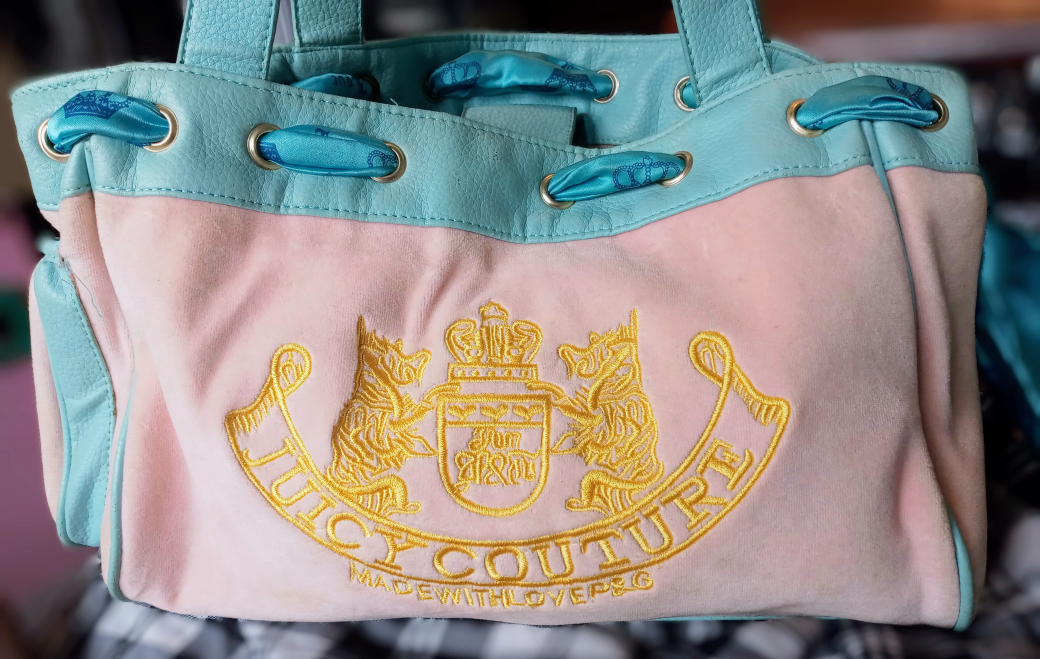 Juicy Couture Velour Bucket Bag