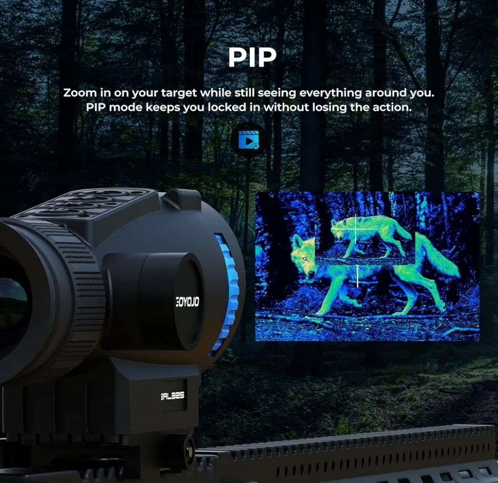 High Sensitivity Thermal Scope, 384x288 with 64GB Storage - photo 5