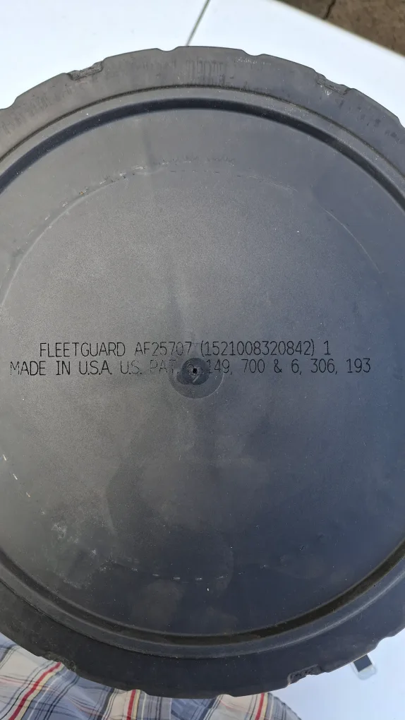 Fleetguard AF25707 Air Filter image indicator(2)