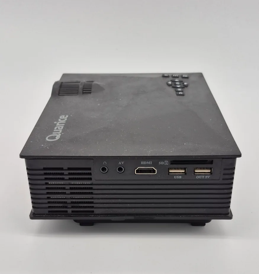 Mini Projector with Roku Streaming device image indicator(2)