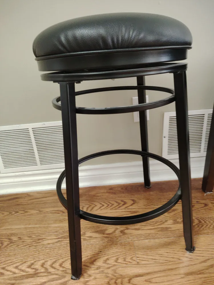 Black Swivel Bar Stool thumbnail