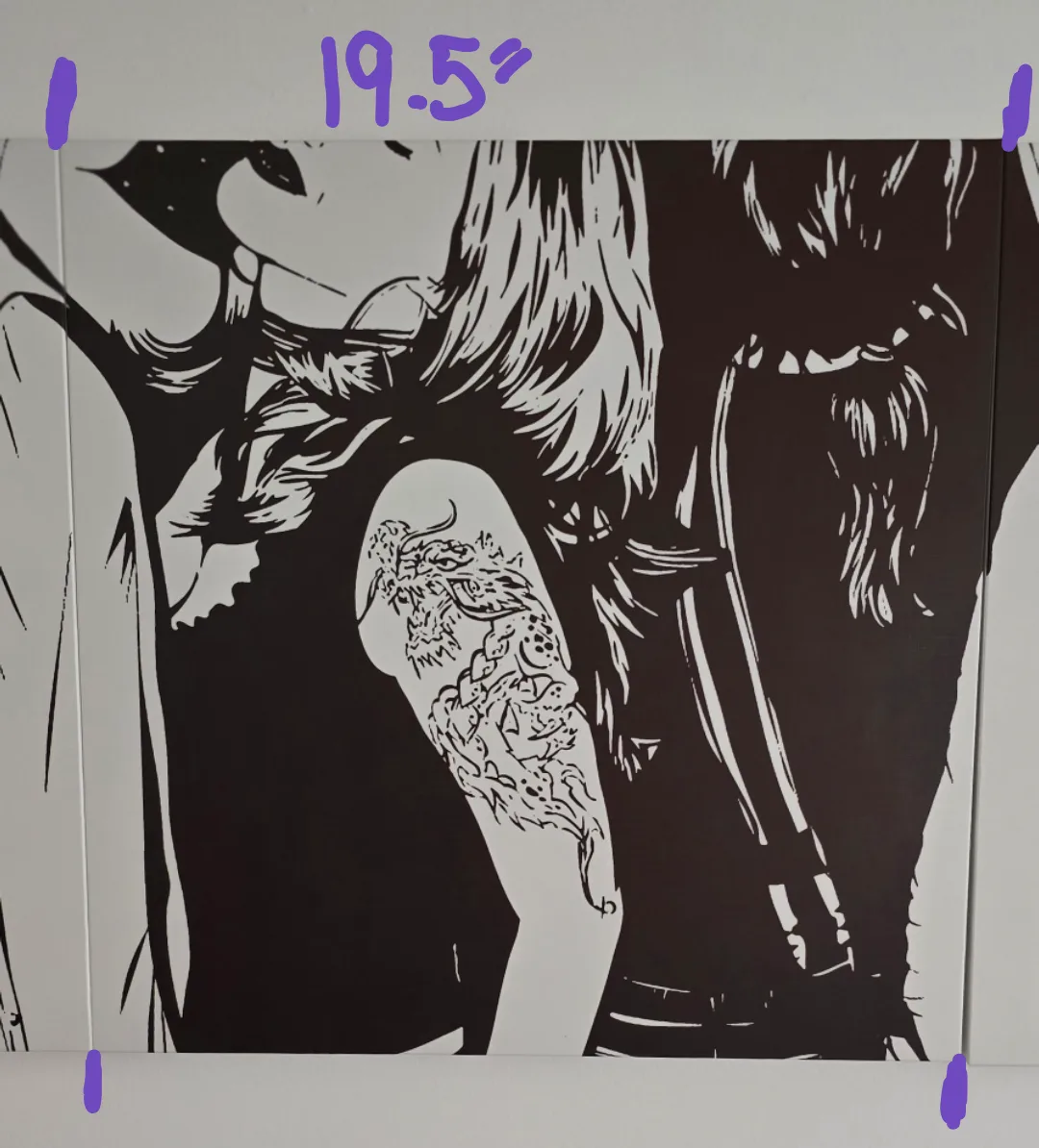 Monizm Black & White 5 Panel Wall Art image indicator(3)