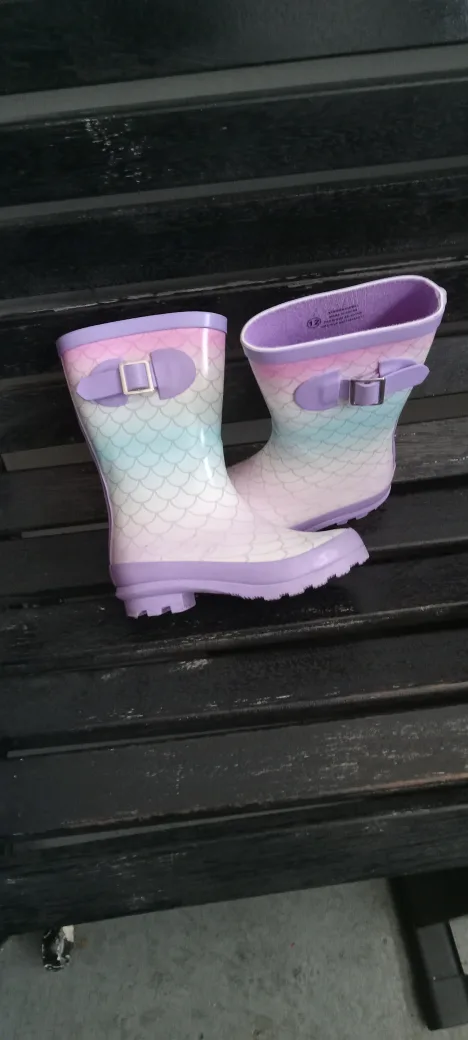 George Mermaid Rain Boots - Size 12 image indicator(2)