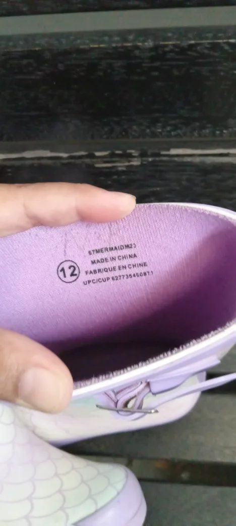 George Mermaid Rain Boots - Size 12 image indicator(3)