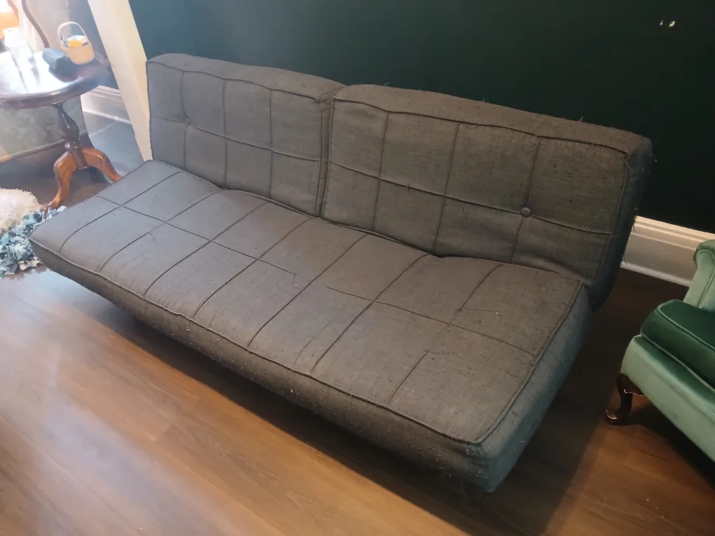 Grey Futon Sofa Bed thumbnail