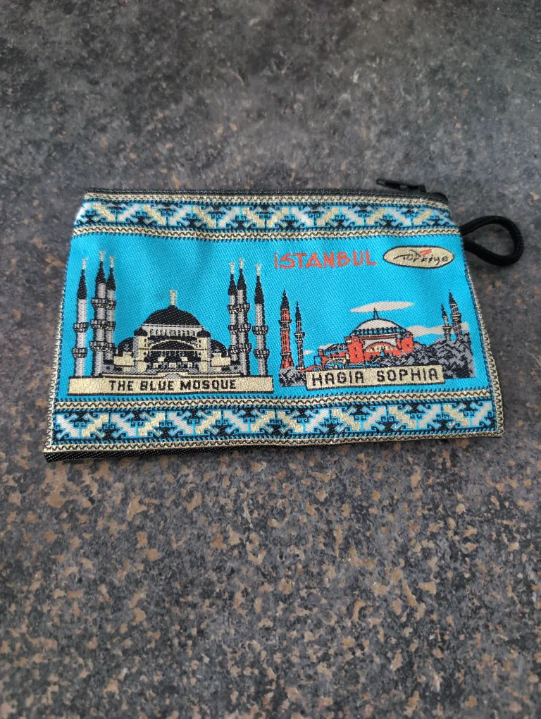 Istanbul Blue Mosque & Hagia Sophia Coin Purse thumbnail