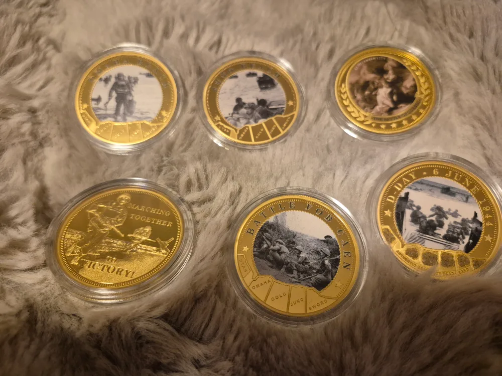 D-Day 80th Anniversary Proof Coin Collection image indicator(2)