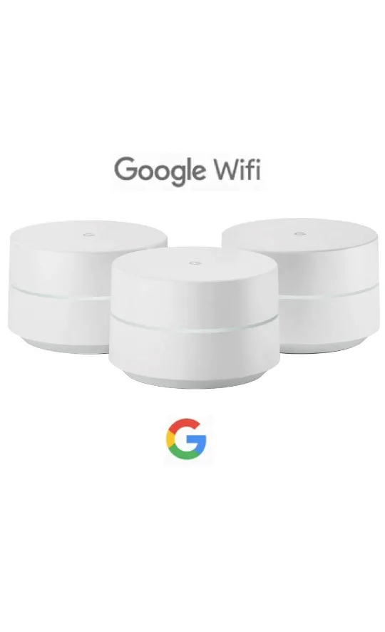 New Google Whole Home Mesh Wi-Fi System (set of 3) thumbnail