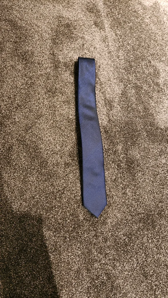 New Navy Blue Tie - One Size thumbnail